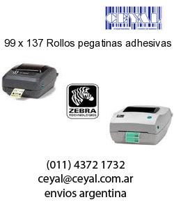 99 x 137 Rollos pegatinas adhesivas