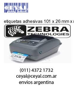 etiquetas adhesivas 101 x 26 mm x mm