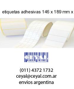 etiquetas adhesivas 146 x 189 mm x mm