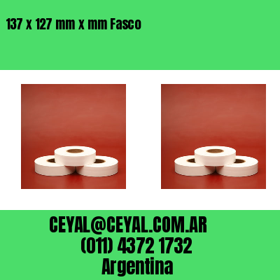 137 x 127 mm x mm Fasco
