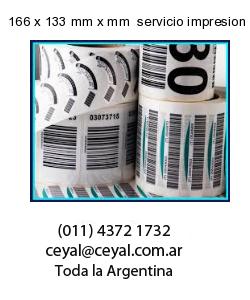 166 x 133 mm x mm  servicio impresion etiquetas termicas