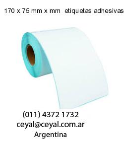 170 x 75 mm x mm  etiquetas adhesivas textiles