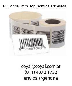 183 x 126  mm  top termica adhesiva