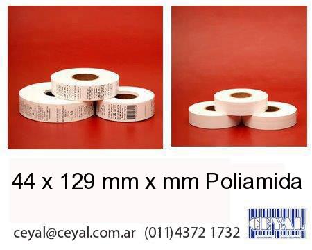 44 x 129 mm x mm Poliamida