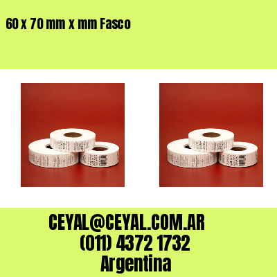 60 x 70 mm x mm Fasco