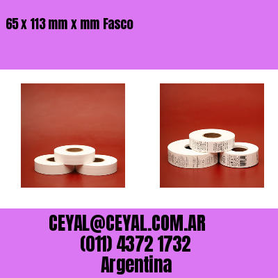 65 x 113 mm x mm Fasco