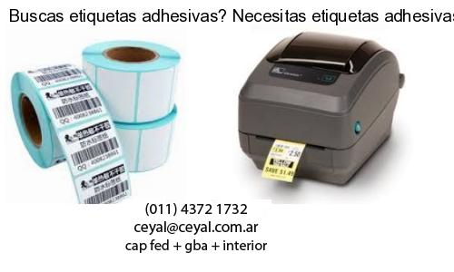 Buscas etiquetas adhesivas? Necesitas etiquetas adhesivas? Necesitas impirmir etiquetas adhesivas
