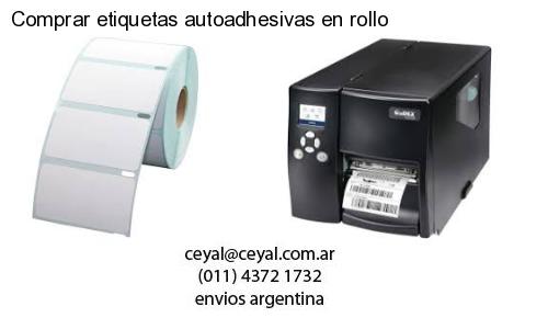 Comprar etiquetas autoadhesivas en rollo