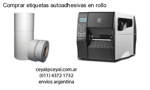 Comprar etiquetas autoadhesivas en rollo
