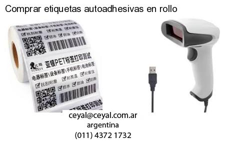 Comprar etiquetas autoadhesivas en rollo