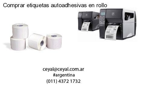 Comprar etiquetas autoadhesivas en rollo