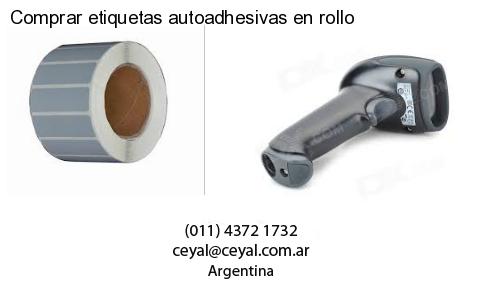 Comprar etiquetas autoadhesivas en rollo