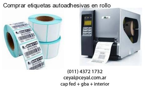 Comprar etiquetas autoadhesivas en rollo