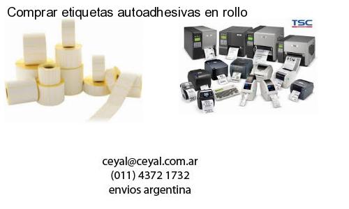 Comprar etiquetas autoadhesivas en rollo