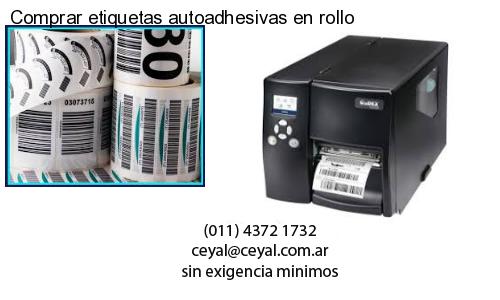 Comprar etiquetas autoadhesivas en rollo