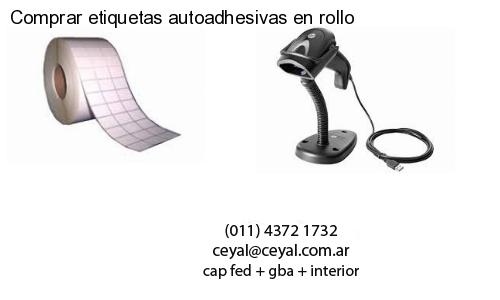 Comprar etiquetas autoadhesivas en rollo