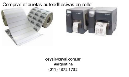 Comprar etiquetas autoadhesivas en rollo