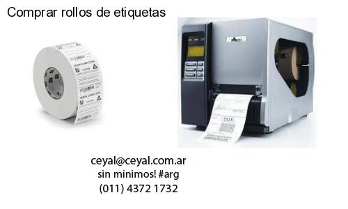 Comprar rollos de etiquetas