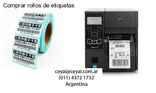Comprar rollos de etiquetas