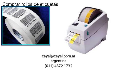 Comprar rollos de etiquetas