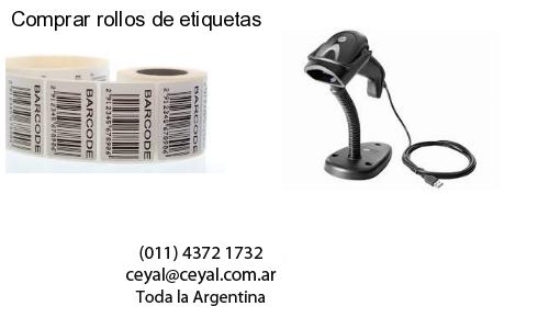 Comprar rollos de etiquetas
