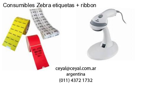 Consumibles Zebra etiquetas   ribbon