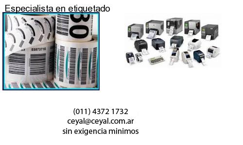Especialista en etiquetado