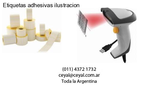 Etiquetas adhesivas ilustracion