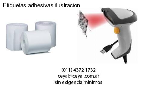 Etiquetas adhesivas ilustracion