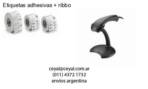 Etiquetas adhesivas   ribbo