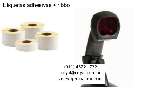 Etiquetas adhesivas   ribbo