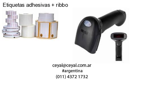 Etiquetas adhesivas   ribbo