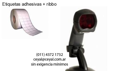 Etiquetas adhesivas   ribbo