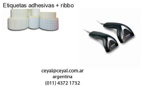 Etiquetas adhesivas   ribbo