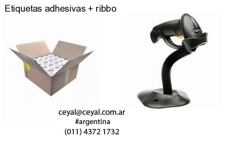 Etiquetas adhesivas   ribbo
