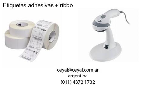 Etiquetas adhesivas   ribbo