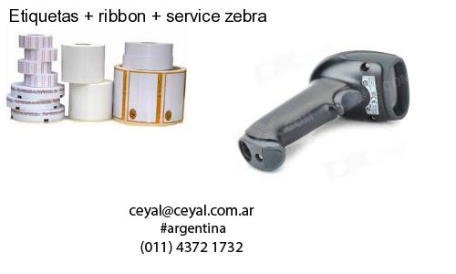 Etiquetas   ribbon   service zebra