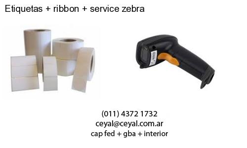 Etiquetas   ribbon   service zebra