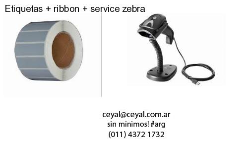 Etiquetas   ribbon   service zebra