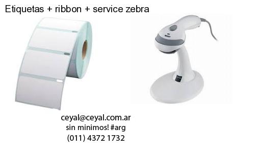 Etiquetas   ribbon   service zebra