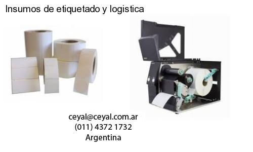 Insumos de etiquetado y logistica