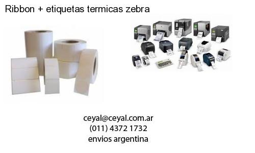 Ribbon   etiquetas termicas zebra
