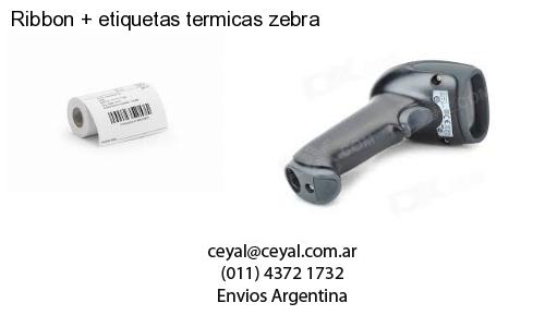 Ribbon   etiquetas termicas zebra