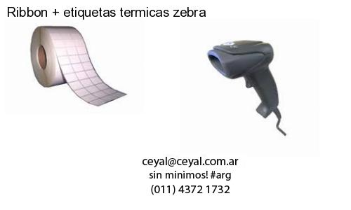 Ribbon   etiquetas termicas zebra