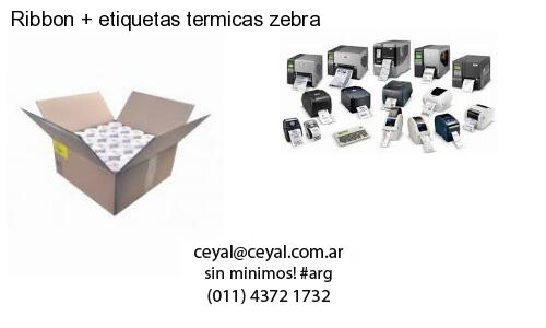 Ribbon   etiquetas termicas zebra