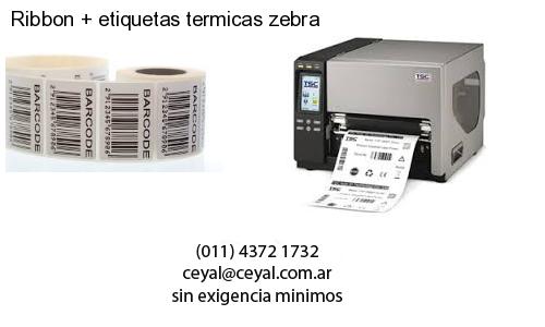 Ribbon   etiquetas termicas zebra