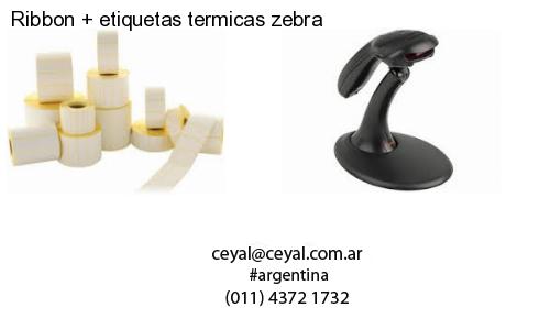 Ribbon   etiquetas termicas zebra