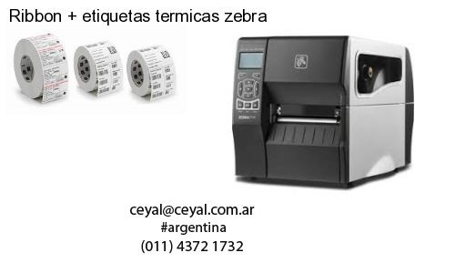 Ribbon   etiquetas termicas zebra