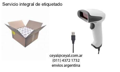 Servicio integral de etiquetado