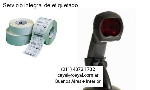 Servicio integral de etiquetado
